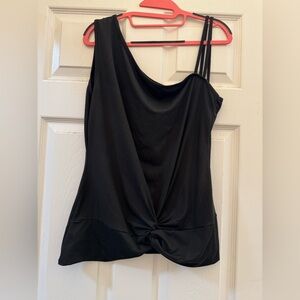 Black womans blouse XXL